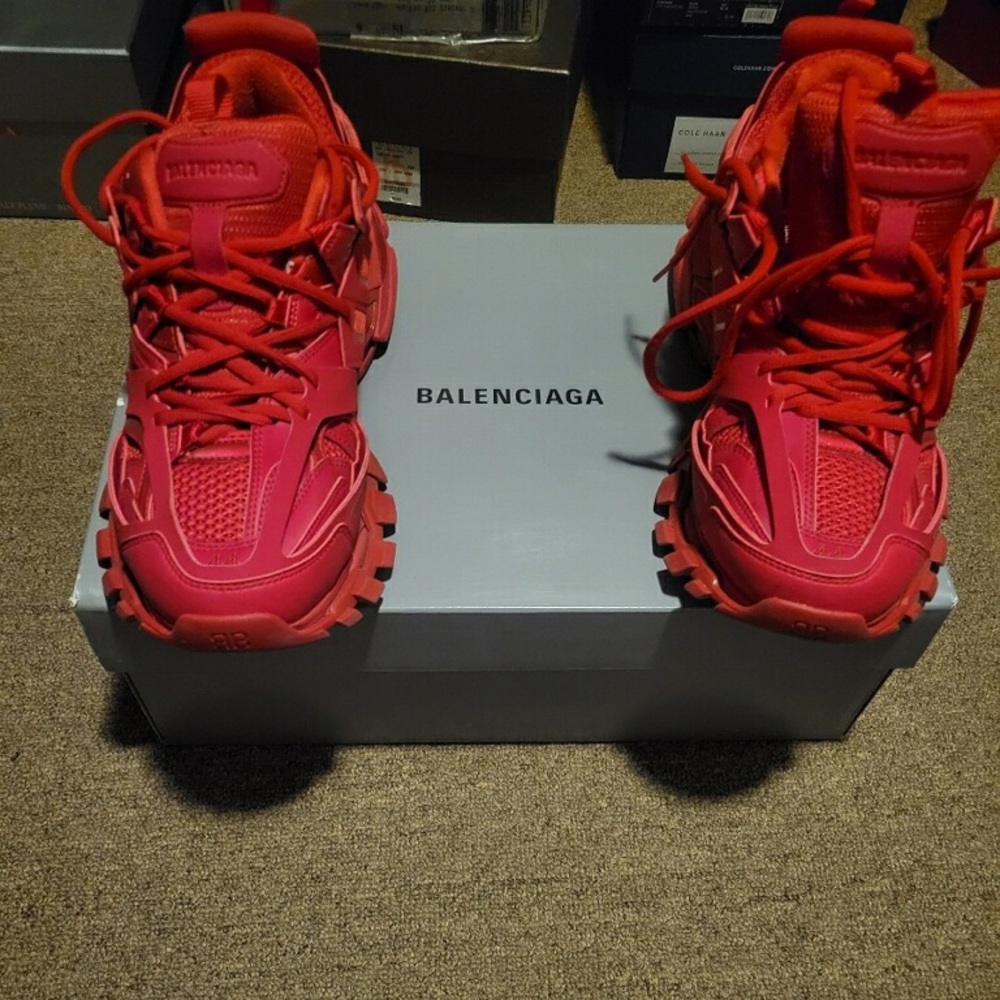 Red Balenciaga Track Men sneaker size 44